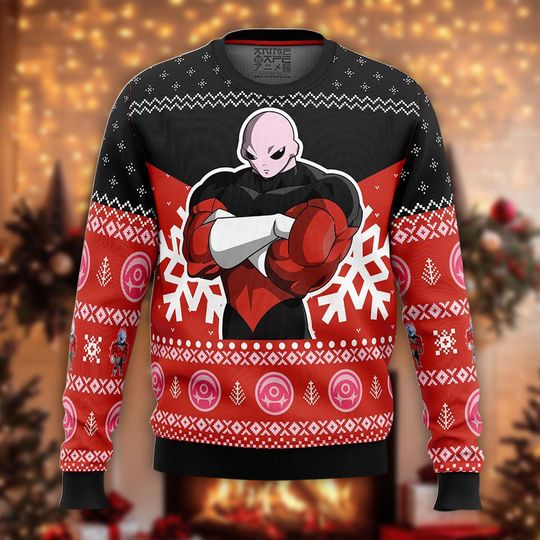 Discover Powerful Fighter Ugly Christmas Sweater, Anime Hero Xmas Jumper, Universe Eleven Holiday Sweatshirt, Pride Crewneck Gift for Fan