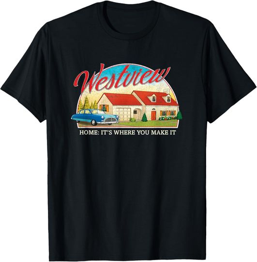 Marvel WandaVision Westview Retro T-Shirt, Gift For Fans