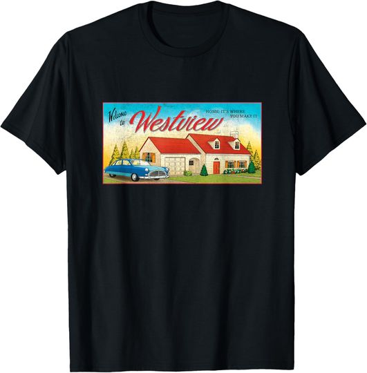 Marvel WandaVision Welcome to Westview Retro T-Shirt, Gift For Fans