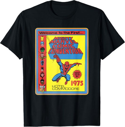 Discover Marvel Mighty Marvel Comic Convention Vintage T-Shirt T-Shirt