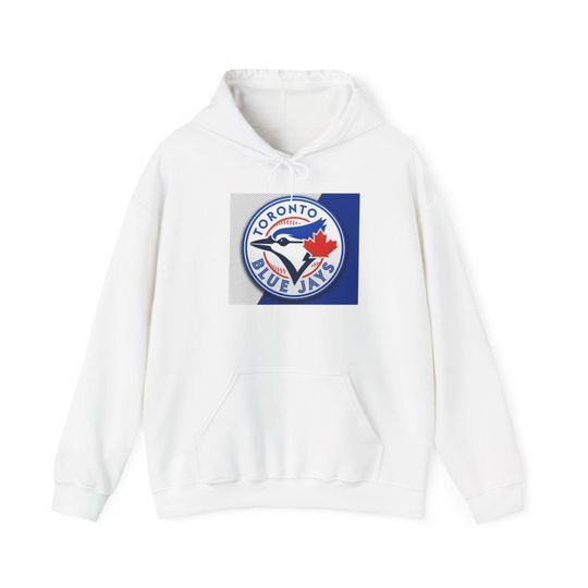 Discover Toronto Blue Jays Unisex Heavy Blend Hoodie, Game Day Apparel, Sports Team Sweatshirt, Cozy Fan Gear, Ideal Gift for Baseball Lovers