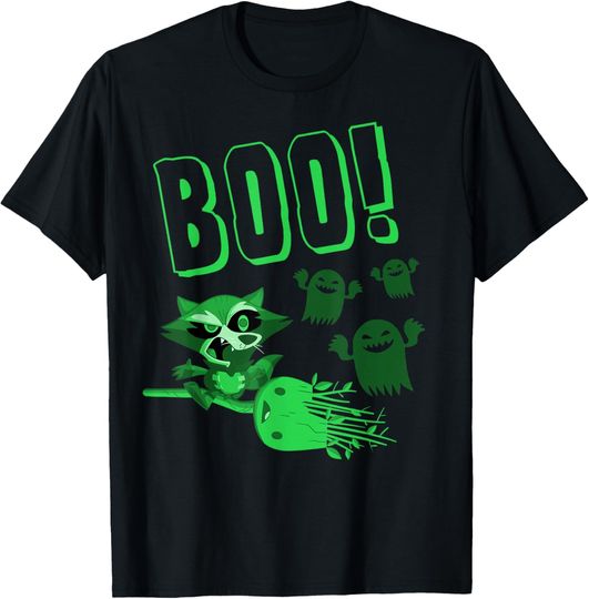 Marvel Rocket And Groot Ghosts Boo Halloween T-Shirt, Gift For Fans