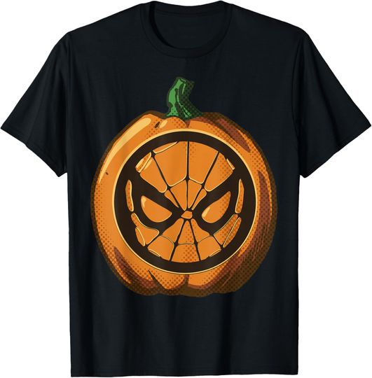 Discover Marvel Spider-Man Halloween Pumpkin T-Shirt