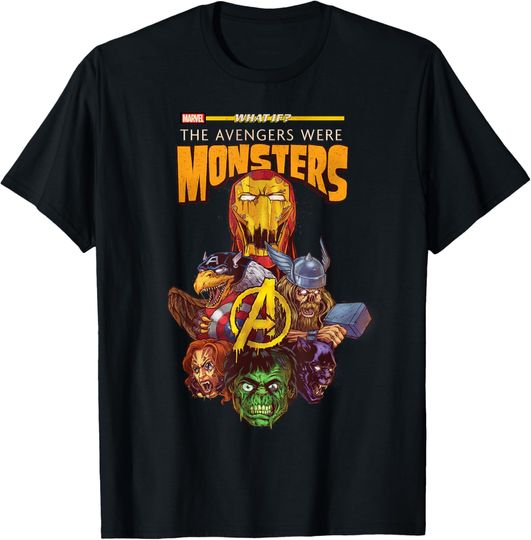 Discover Marvel What If The Avengers Were Monsters T-Shirt
