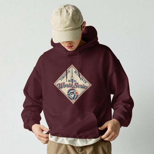 Discover Vintage Retro Baseball Blue Jays World Series Baseball 2025 Hoodie