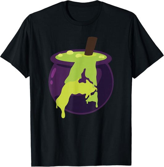 Discover Marvel Halloween Cauldron Avengers Logo T-Shirt