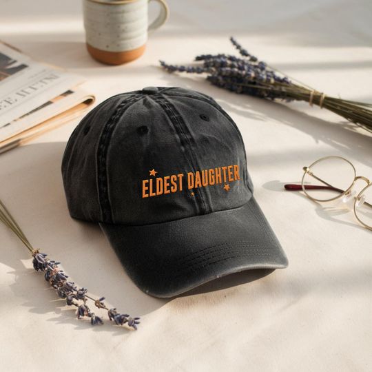 Discover Eldest Daughter Embroidered Vintage Cap, The Life Of The Eldest Daughter Outfit, In My Girl Era Gift For Fans, Album Gifts For Her