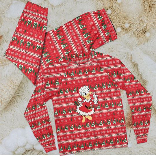 Discover Custom Mickey and Friends Christmas Pajama Set, Magical Disney Castle Holiday Pajamas, Cozy Disney Sleepwear, Christmas Family Outfit