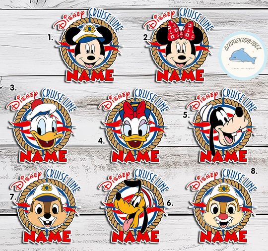 Discover Captain Mickey & Sailor Friends -Disney Movie Inspired Magnets Cruise Suite Door Magnets/Door Magnet/ Refrigerator Car Memento Souvenir Gift