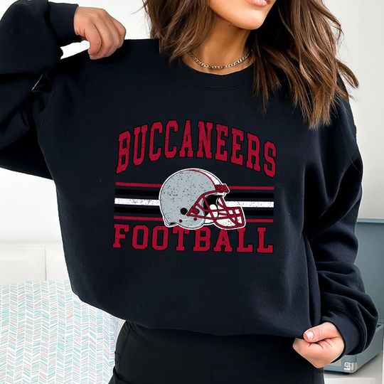 Vintage Tampa Bay Buccaneers Sweatshirt, Retro football Football Crewneck