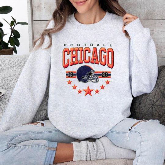 Discover Embroidered UCLA Oversized Sweatshirt, Unisex College Sweater, Vintage Streetwear Pullover