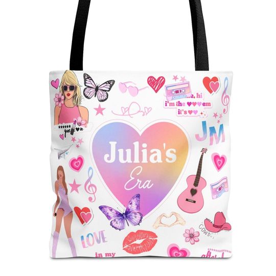 Discover Custom tote bag, personalized tote bag, Birthday Gift Totes custom kids name