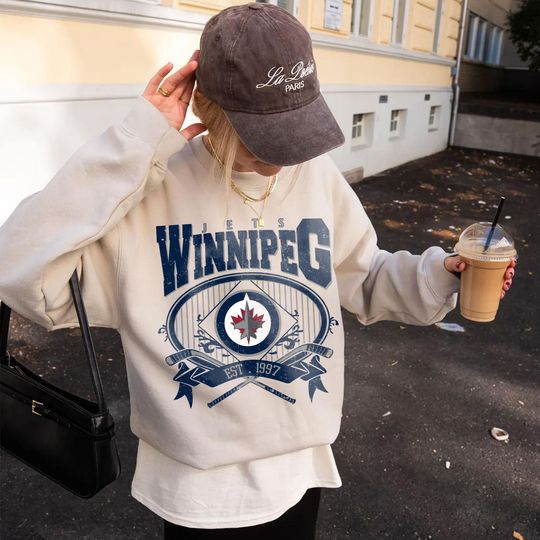 Discover Winnipeg Jets Hockey Sweatshirt,Vintage Graphic Tee,Hockey Gift For Fan, Sweat-Aldult-Youth Tshirt,Retro Hoodie D2