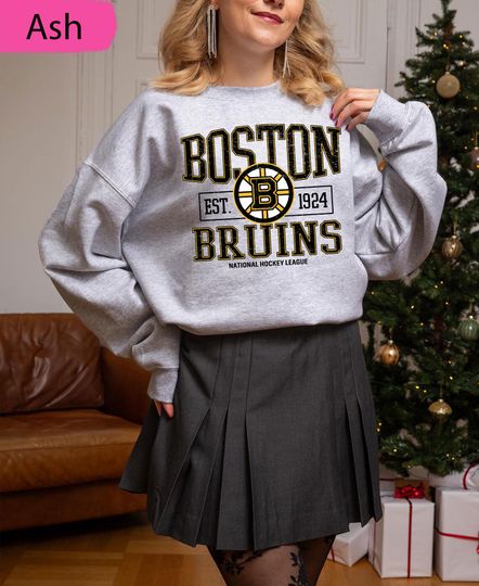 Boston Bruins Hockey Sweatshirt,Vintage Graphic Tee,Boston Bruins Hockey Gift For Fan