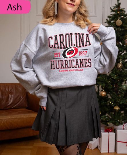 Discover Carolina Hurricanes Hockey Sweatshirt,Vintage Graphic Tee,Carolina Hurricanes Hockey Gift For Fan, Sweat-Aldult-Youth Tshirt,Retro Hoodie