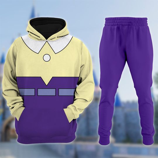 Discover Disney Ferb Fletcher Hoodie & Joggers Set, Phineas And Ferb Sweatshirt, Ferb Cartoon Costume Hoodie, Ferb Fletcher Cosplay Costume Tee