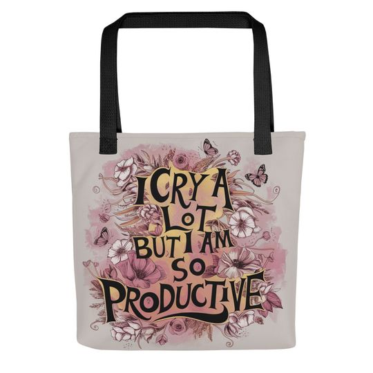 Taylorr Swifts Tote Bag: TTPD Inspired Floral Art, Reusable Shopping Bag