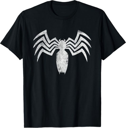Discover Marvel Venom Spider Symbol Halloween T-Shirt