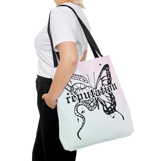 Discover REPUTATION Butterfly and Snake design. Perfect Gift For swiftiee! Tote Bag