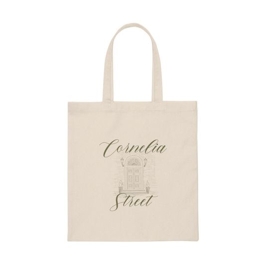 Discover Cornelia Street - Natural - 15.75 x 15.25'' - Canvas Tote Bag