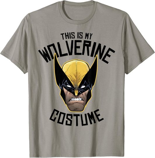 Discover Marvel This Is My Wolverine Costume Halloween T-Shirt