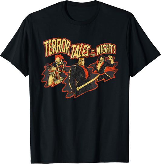 Marvel Blade Ghost Rider & Morbius Terror Tales in the Night T-Shirt, Gift For Fans