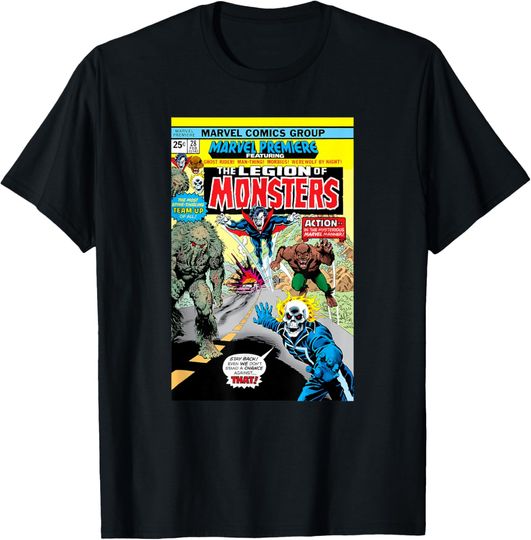 Discover Marvel Legion of Monsters #28 Vintage Comic Cover Halloween T-Shirt