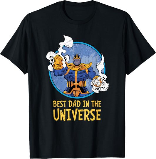 Marvel Thanos Best Dad in the Universe Father's Day T-Shirt, Gift For Fans