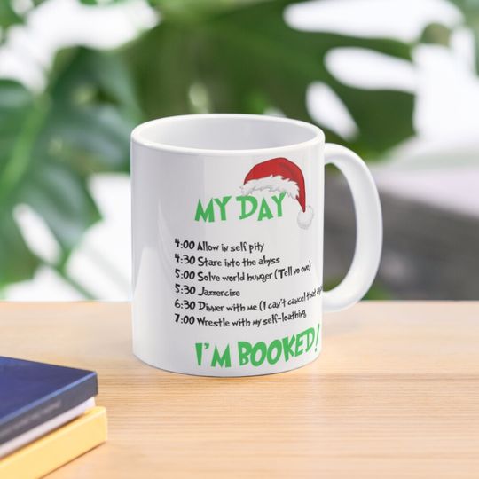 Discover Christmas Schedule Premium  Coffee Mug
