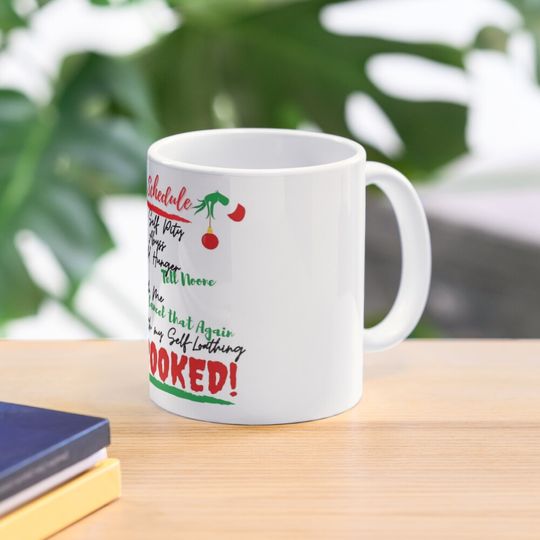 Discover Christmas Schedule Coffee Mug