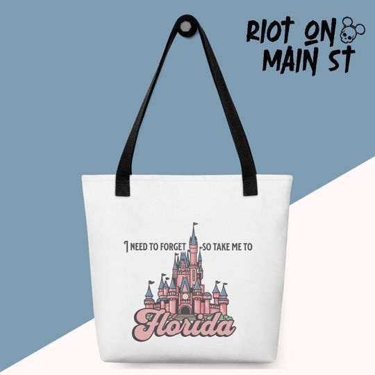 Discover Disney - Taylorr Swifts - Take me to Florida - Taylorr Swifts Disney World Tote Bag