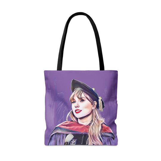Discover Dr Swift NYU Welcome to New York AOP Tote Bag