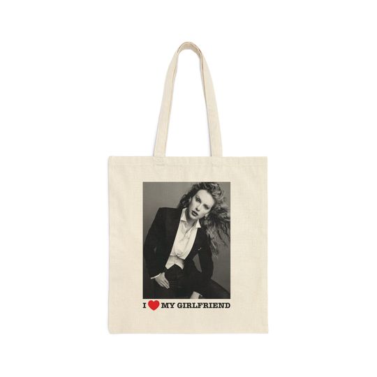 I Heart My Girlfriend - Taylorr Swifts - Time Magazine - Cotton Canvas Tote Bag
