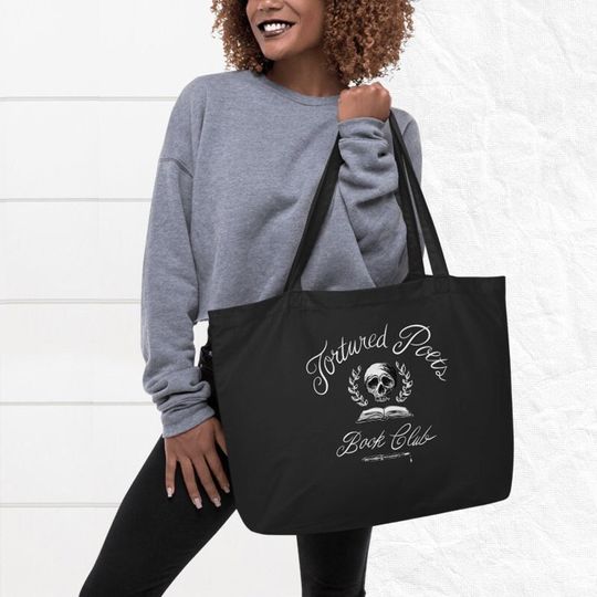 Discover Tortured Poets Tote Bag Taylorr Swifts Gift for taylor version Cute Tote Bag College Office Gym Tote Literary Book Tote TPD Tortured Poets Department