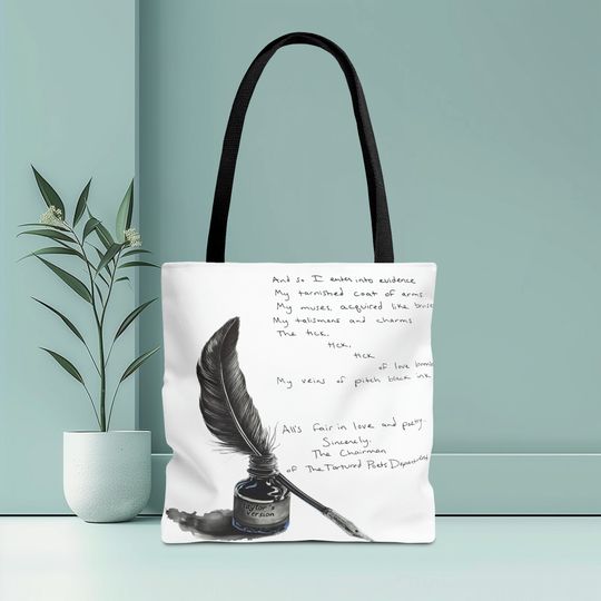 Discover Chairman Of The Tortured Poets Department - Tote Bag - Alls Fair in Love and Poetry, Gift for taylor version, Taylorr Swifts Fan