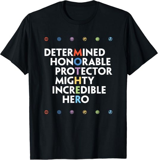 Discover Marvel Avengers Super Hero Mother's Day T-Shirt, Gift For Fans