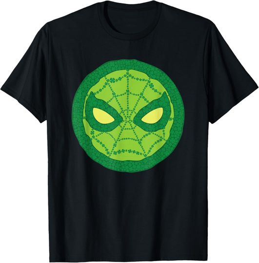 Discover Marvel Spider-Man Icon Clovers Shamrock St Patrick’s Day T-Shirt, Gift For Fans