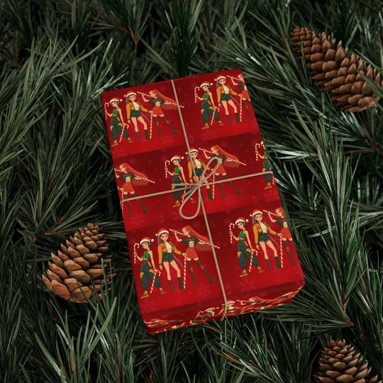 Discover K-pop demon hunters wrapping paper Christmas anime gift wrap, kids holiday present decor, festive wrapping sheets, unique paper roll