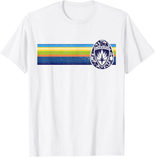 Discover Marvel Guardians of the Galaxy Stripes Easter Egg T-Shirt, Gift For Fans