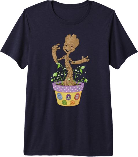 Marvel Guardians of the Galaxy Groot Easter Egg Premium T-Shirt, Gift For Fans