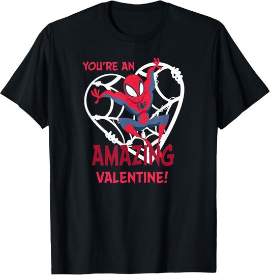Marvel Spider-Man You’re an Amazing Valentine Romantic T-Shirt, Gift For Fans