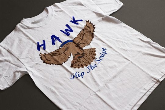 Discover Hawk "Flip The Script" tee