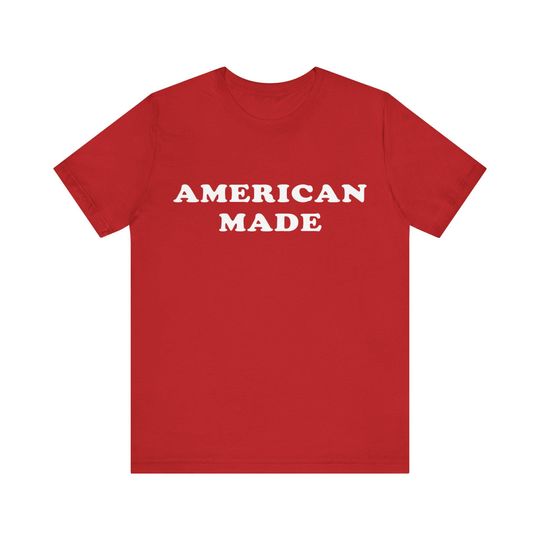 Discover Hulk Hogan "American Made" red t-shirt version