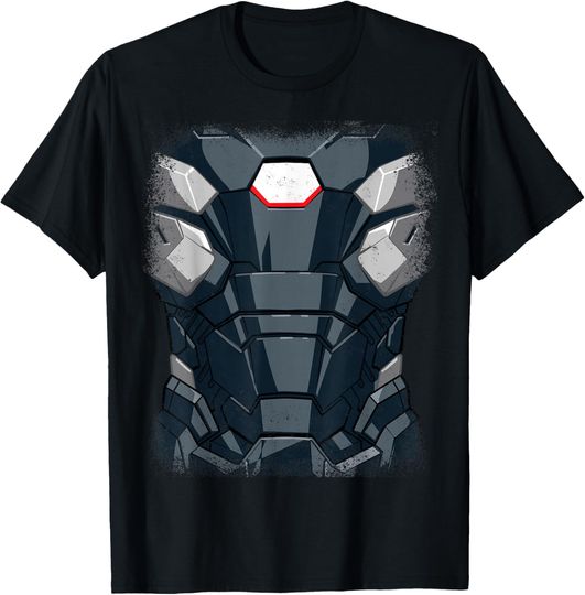 Discover Marvel War Machine Iron Man Armor Avengers Halloween Costume T-Shirt, Gift For Fans