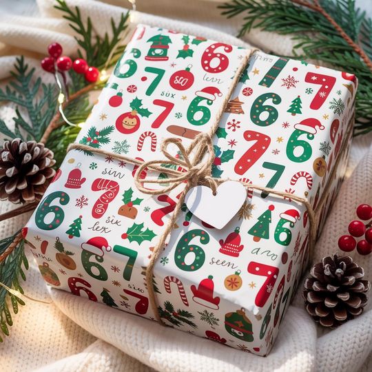 Discover Wrapping Papers, 67 Meme Christmas Gift Wrap, Kids Funny Wrapping Paper, Unique Gift Wrap, Gen A Meme, Holiday Gift Wrap, Festive Gift Wrap