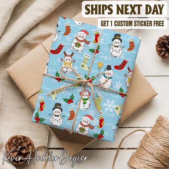 Subtle Fck Trump Xmas Wrapping Paper, Liberal Christmas Gift Wrap, Holiday Packaging, Progressive Political,FDT Christmas WrappingPaper