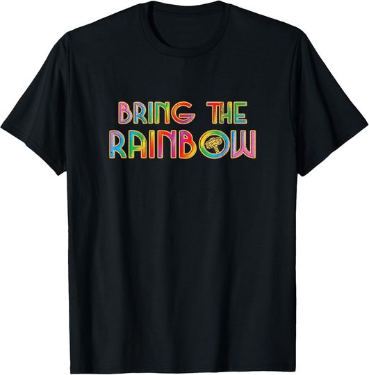 Discover Marvel Studios Thor: Love and Thunder Bring the Rainbow T-Shirt, Gift For Fans
