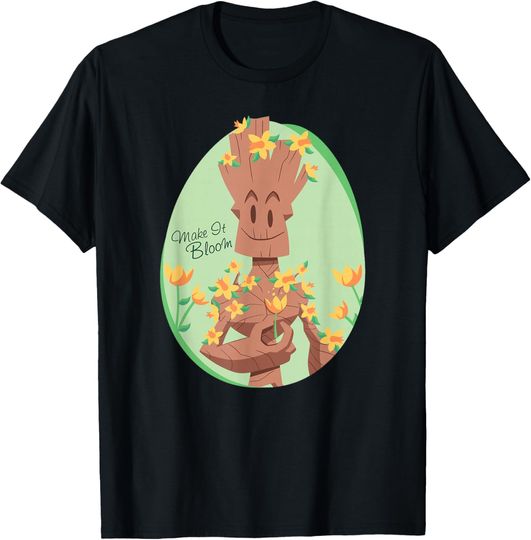 Discover Marvel Guardians of the Galaxy Groot Make it Bloom Spring T-Shirt, Gift For Fans