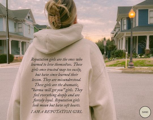 Reputation Girl Hoodie, Fan-made Merch, Eras Shirt, Reputation Hoodie, Different Eras, Reputation Girl Gift, Reputation Girl Era, In My Era