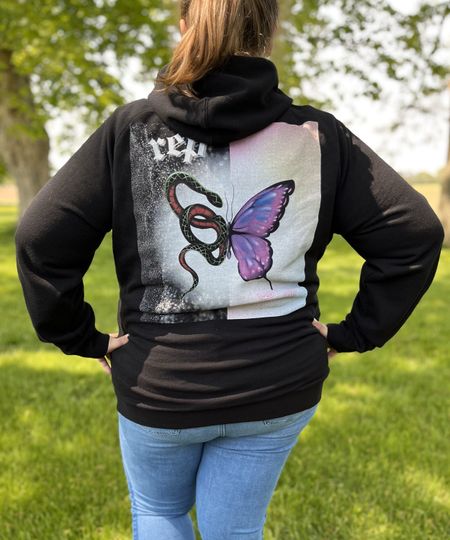 Discover Taylorr Hoodie Fan Merch Era Concert Hoodie AS Colour Sweatshirt Fan-Made Design Taylorr Sweatshirt Hoodie Rep Love Art Rock Band Eras Concert